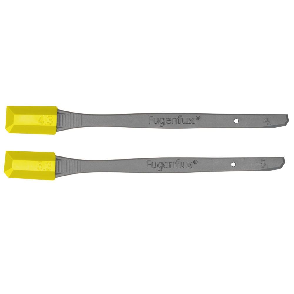 Silikonabziher - Fugenfux Blau - Orane - Gelb - Klassik 4er,