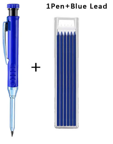 Tieflochmarker, Marker, Baumarker, Bleistift, Ersatzminen, Minen