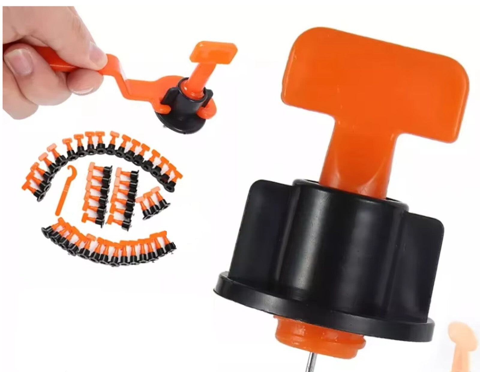 Schraublaschen Nivelliersystem Fliesen Plan System Verlegehilfe 1-3 mm Laschen