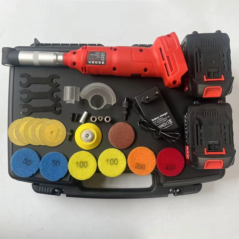 Mini Akku Winkelschleifer 50mm Trennschleifer Schleifmaschine Flex Bis 15000 rpm