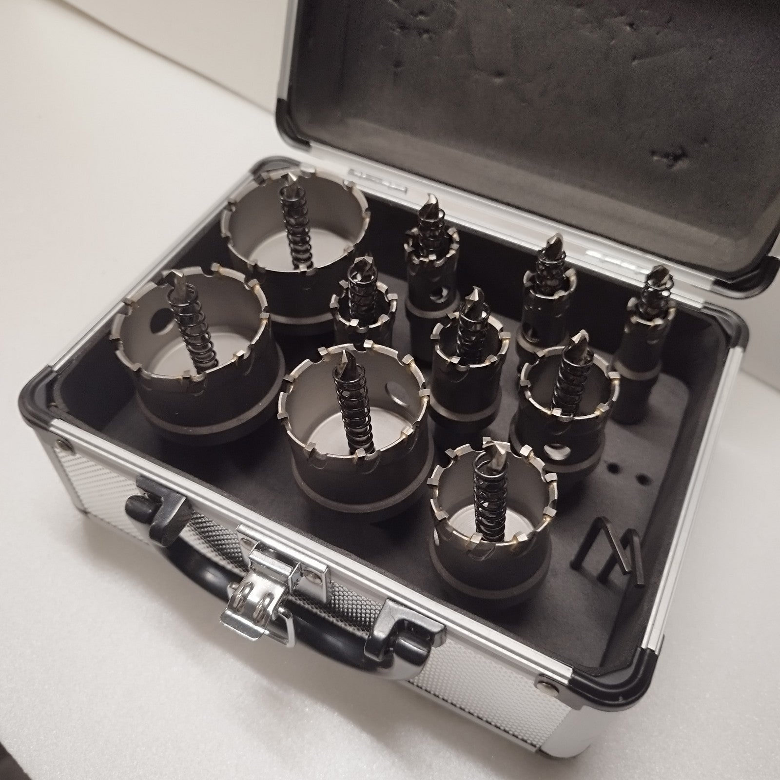 Lochsäge Hartmetall TCT Bohrkrone Kreisschneider für Edel - Stahl Set u. Einzeln