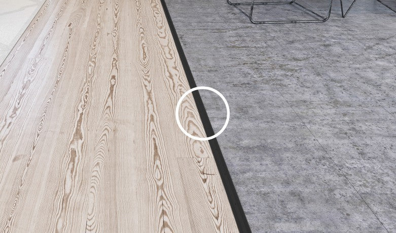 Übergangsprofil Bodenleiste Abschlussprofil Anpassungsprofil für Laminat - Vinyl