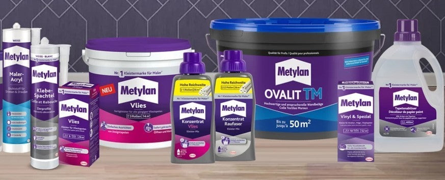 Metylan Tapetenkleister NP, Ovalit, Vlies,  Universal Fertigkleister