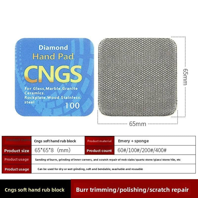 Diamant Handpad - Flexible Diamant-Handpads 60 / 100 / 200 / 400 Körnung