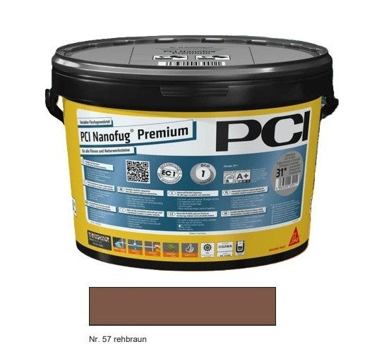 Fugenmörtel PCI Nanofug Premium Fliesen verfugen Flexfuge Bad 5 kg
