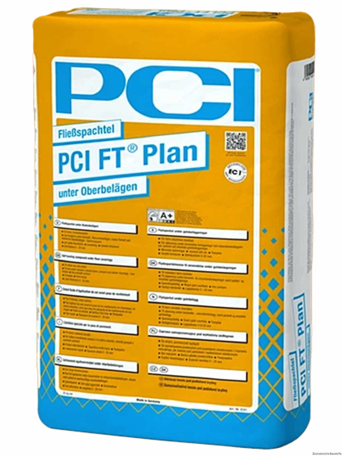 Fließspachtel PCI FT Plan, Nivelliermasse, Bodenausgleichsmasse - 42 x 25kg