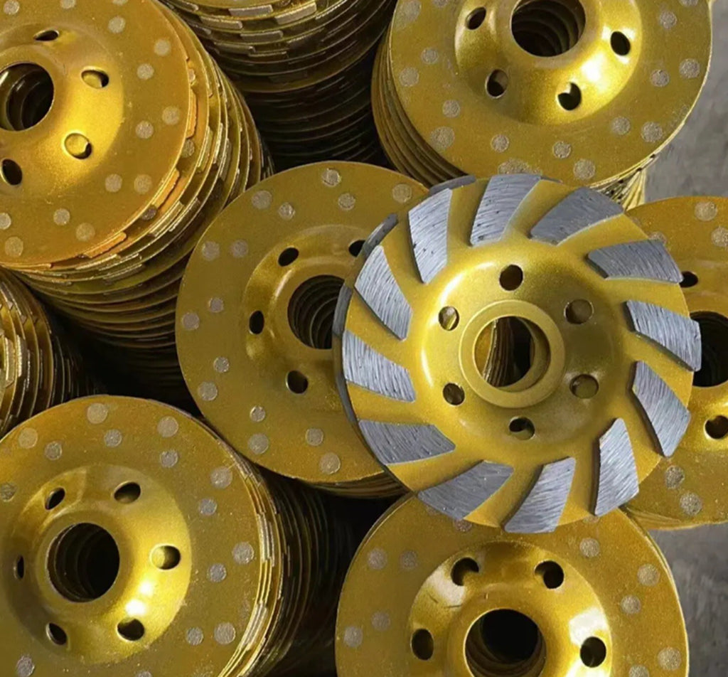 DIAMANT SCHLEIFTOPF  SCHLEIFTELLER TOPFSCHEIBE BETON ESTRICH GRANIT 100MM