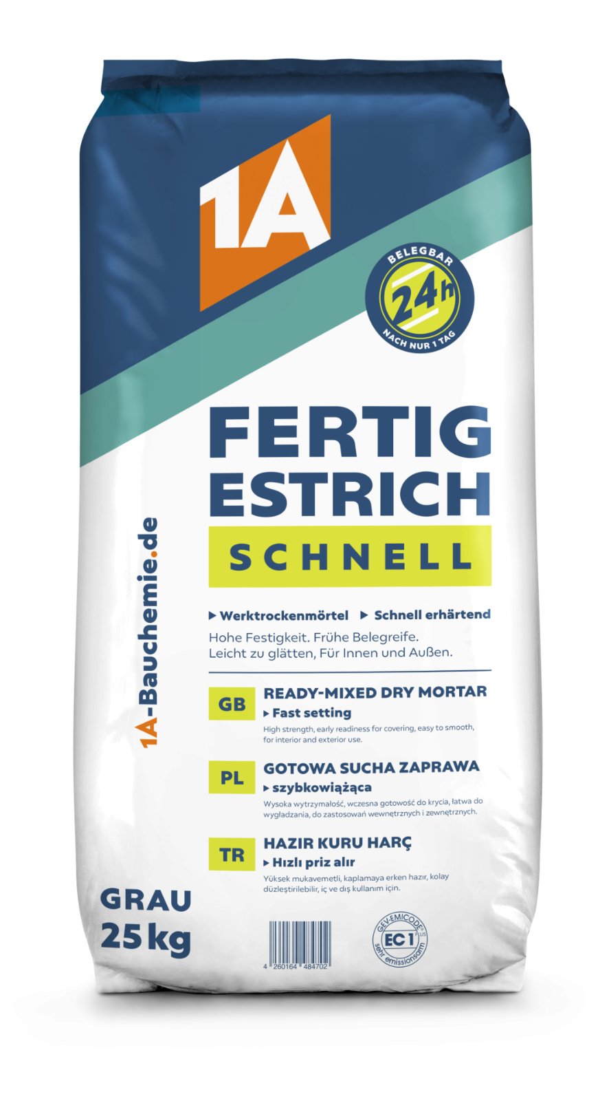 FERTIGESTRICH schnell,  SchnellEstrichMörtel Schnellestrich - Estrich 750 kg