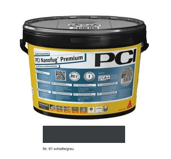 Fugenmörtel PCI Nanofug Premium Fliesen verfugen Flexfuge Bad 5 kg