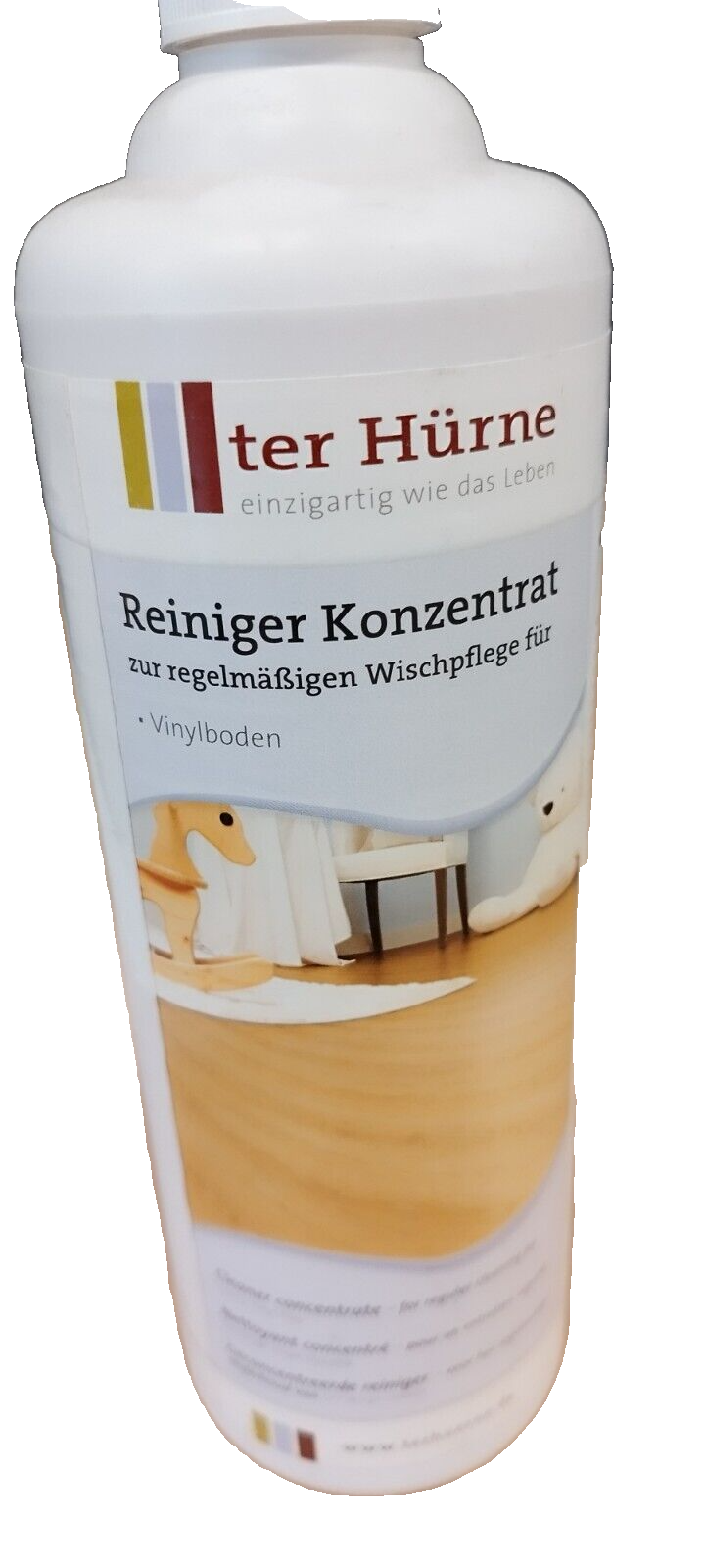 Vinyl Reiniger Konzentrat ,  Vinyl und Designböden - Pflegemittel, ter Hürne