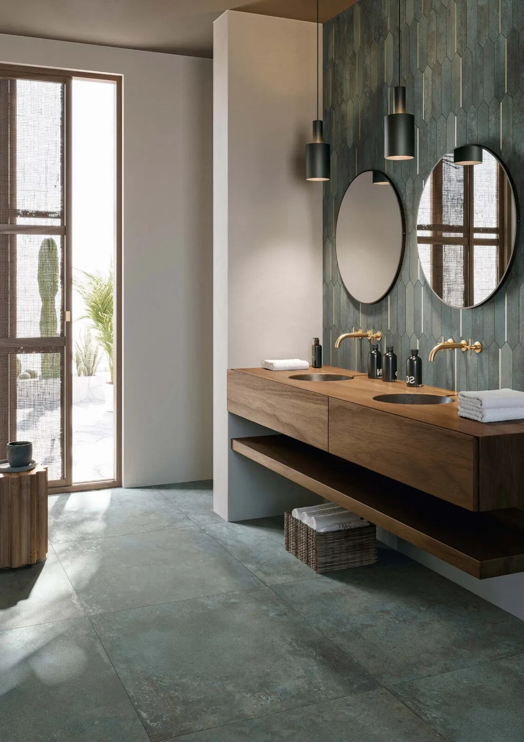 Ascot Mosaik URBANICA LOSANGA - Corten Emerald Iron Ash -  1 Paket 4 stück