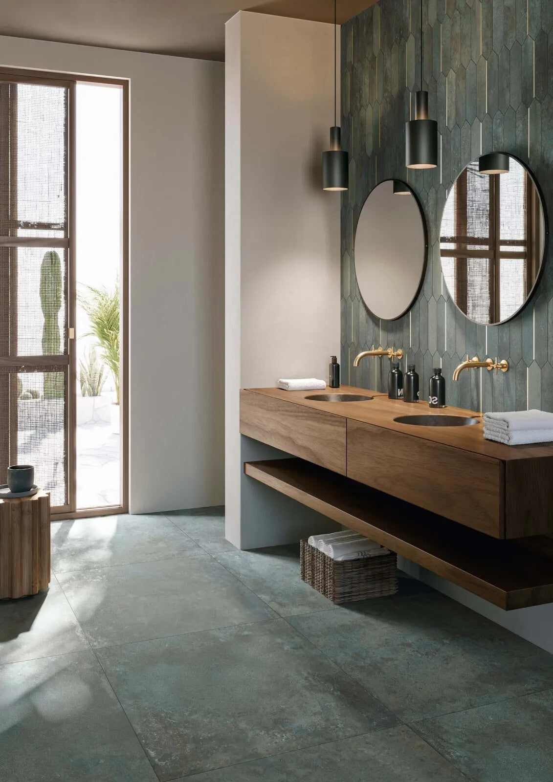 Ascot Mosaik URBANICA LOSANGA - Corten Emerald Iron Ash -  1 Paket 4 stück