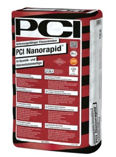 PCI Nanorapid®  Fliesenkleber für Keramik und Natursteinbeläge - 42 x 20/kg-Sack