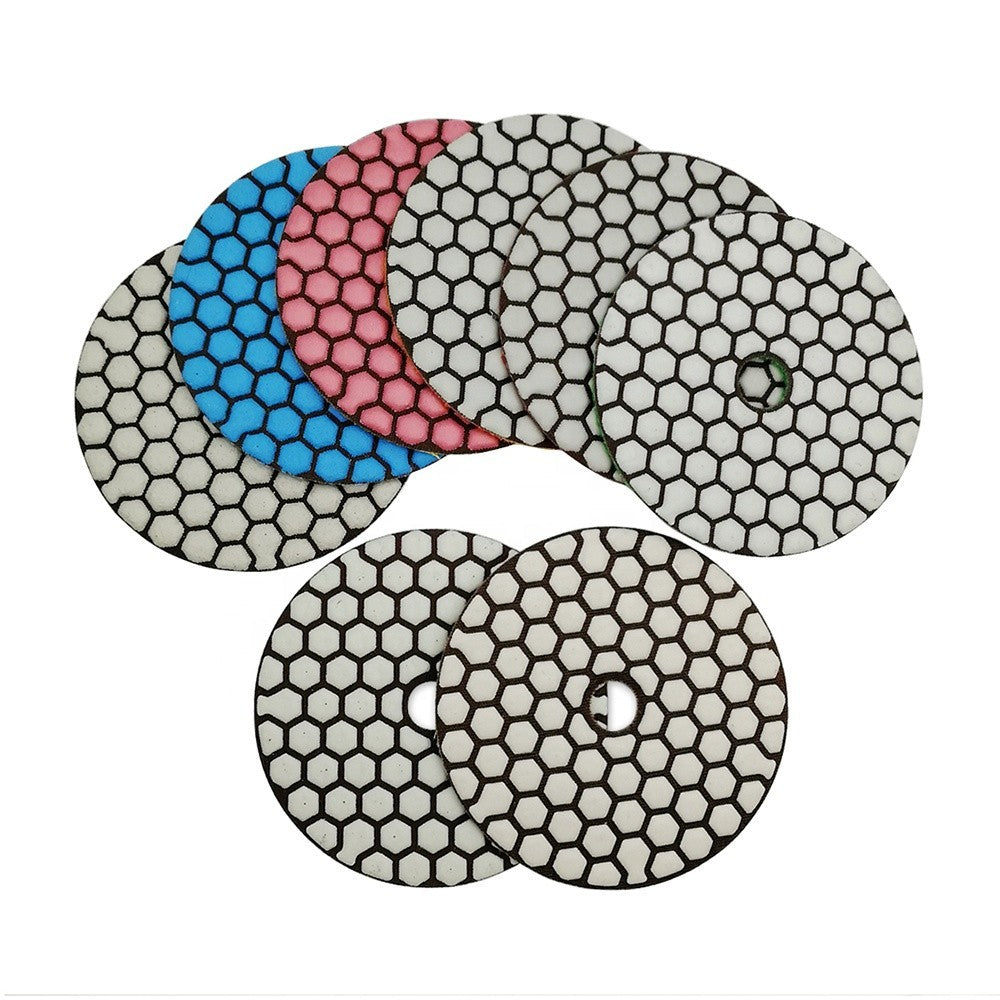 Polier Diamantpad Trägerplatte Magnetisch , Klettteller  polieren und schleifen.
