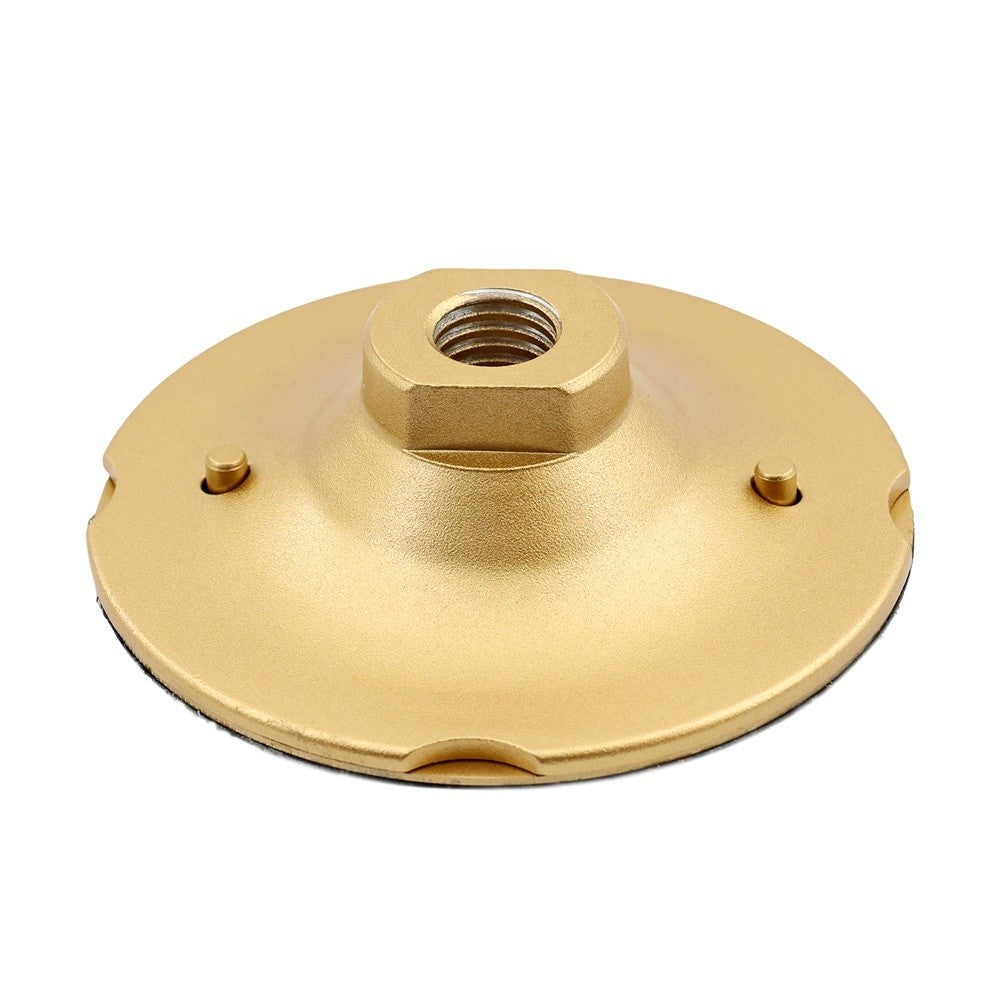 Polier Diamantpad Trägerplatte Magnetisch , Klettteller  polieren und schleifen.