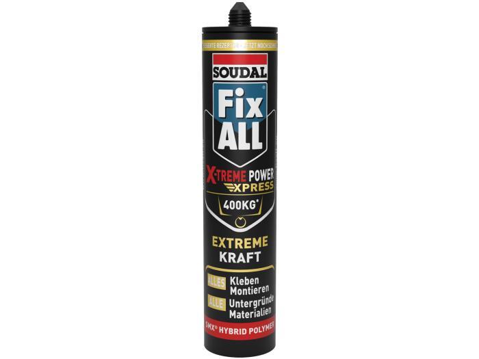 Soudal Fix ALL - Turbo, Kraftkleber, X-Treme, High Tack - Dicht-Klebstoff 290ml
