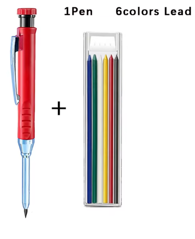 Tieflochmarker, Marker, Baumarker, Bleistift, Ersatzminen, Minen
