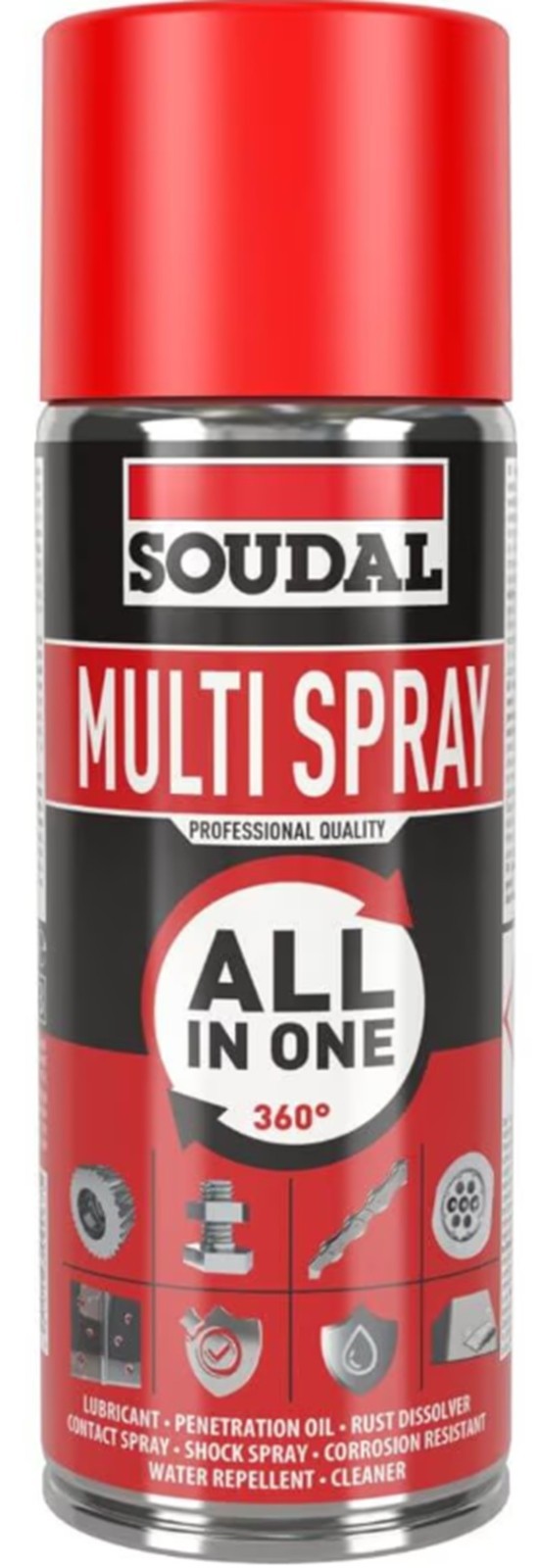 Soudal Fix ALL - Turbo, Kraftkleber, X-Treme, High Tack - Dicht-Klebstoff 290ml