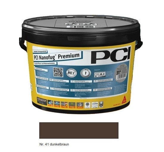 Fugenmörtel PCI Nanofug Premium Fliesen verfugen Flexfuge Bad 5 kg