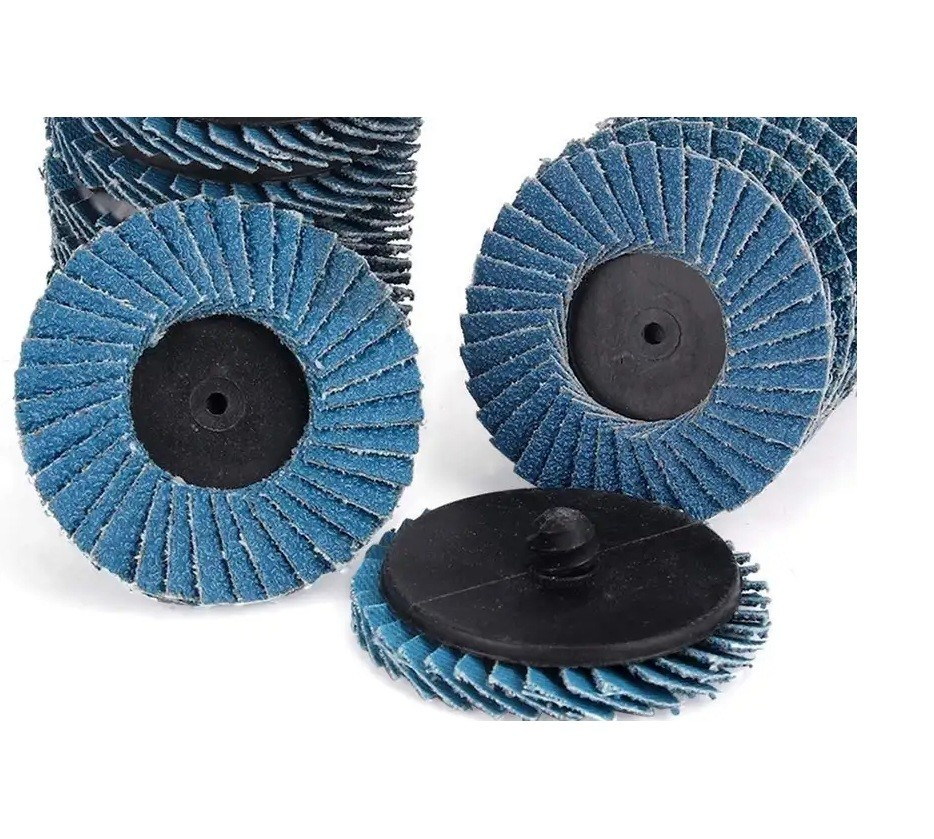 Mini Fächerscheibe Premium Profi-Qualität 2", 50 mm,Metall, Edelstahl -Zirkonium
