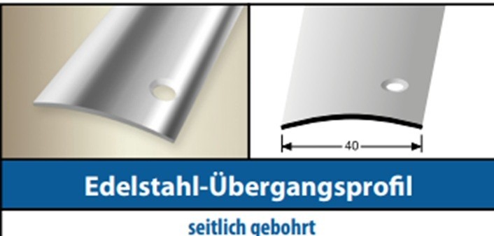 Übergangsprofil Bodenleiste Abschlussprofil Anpassungsprofil für Laminat - Vinyl
