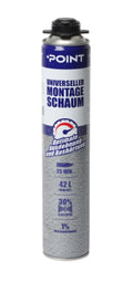 Bauschaum Pistolenschaum Montageschaum 750 ml SET PU-Reiniger Schaumpistole, 2K