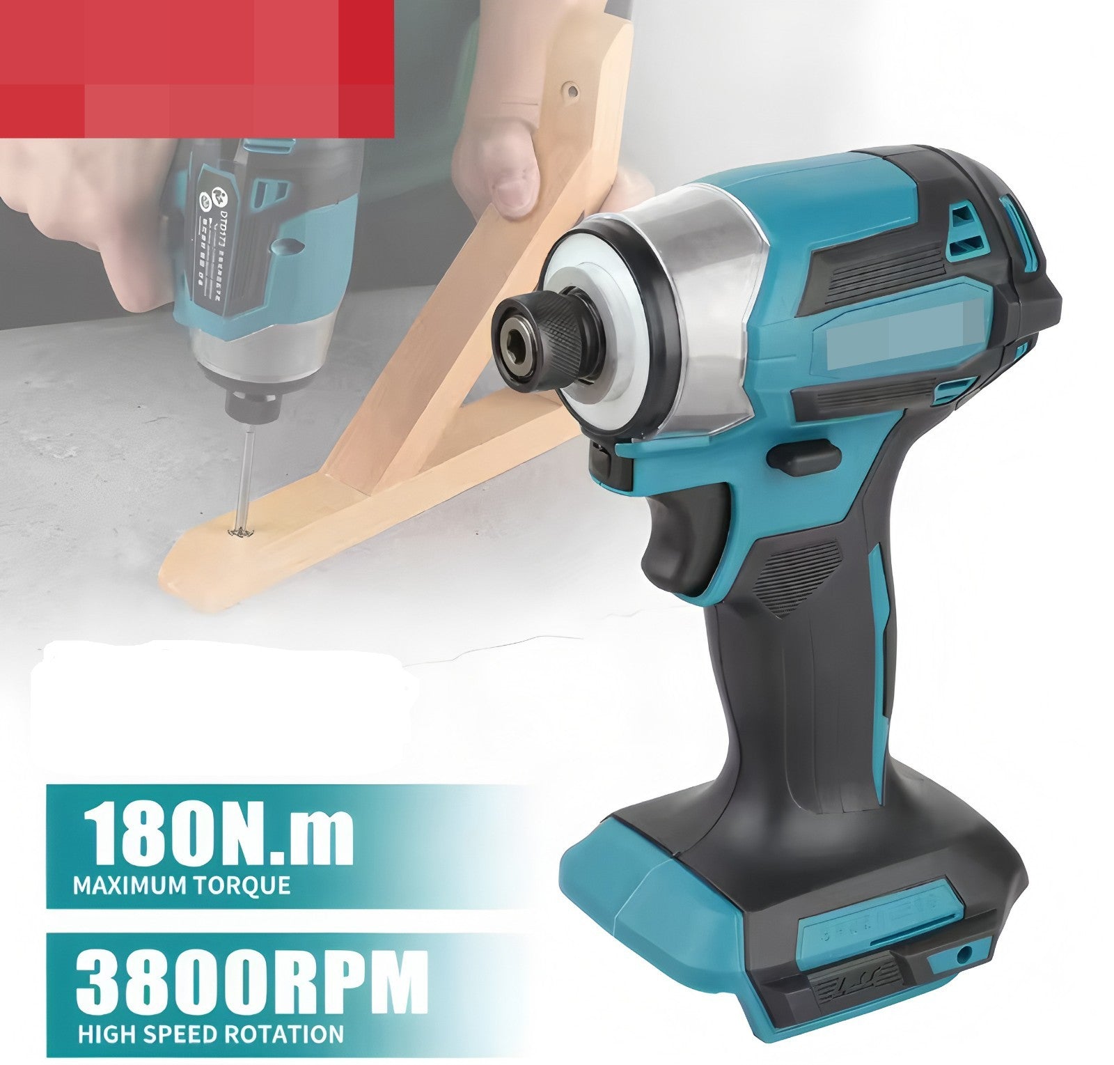 180-200Nm Schlagschrauber  Akkuschrauber Bürstenlos Für Makita 18V Akku