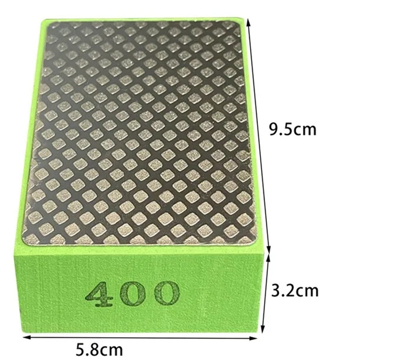 1-4 Diamanthandpad-Schleifpad- Fliesen Kanten brechen Handschleifpad  Diamantpad
