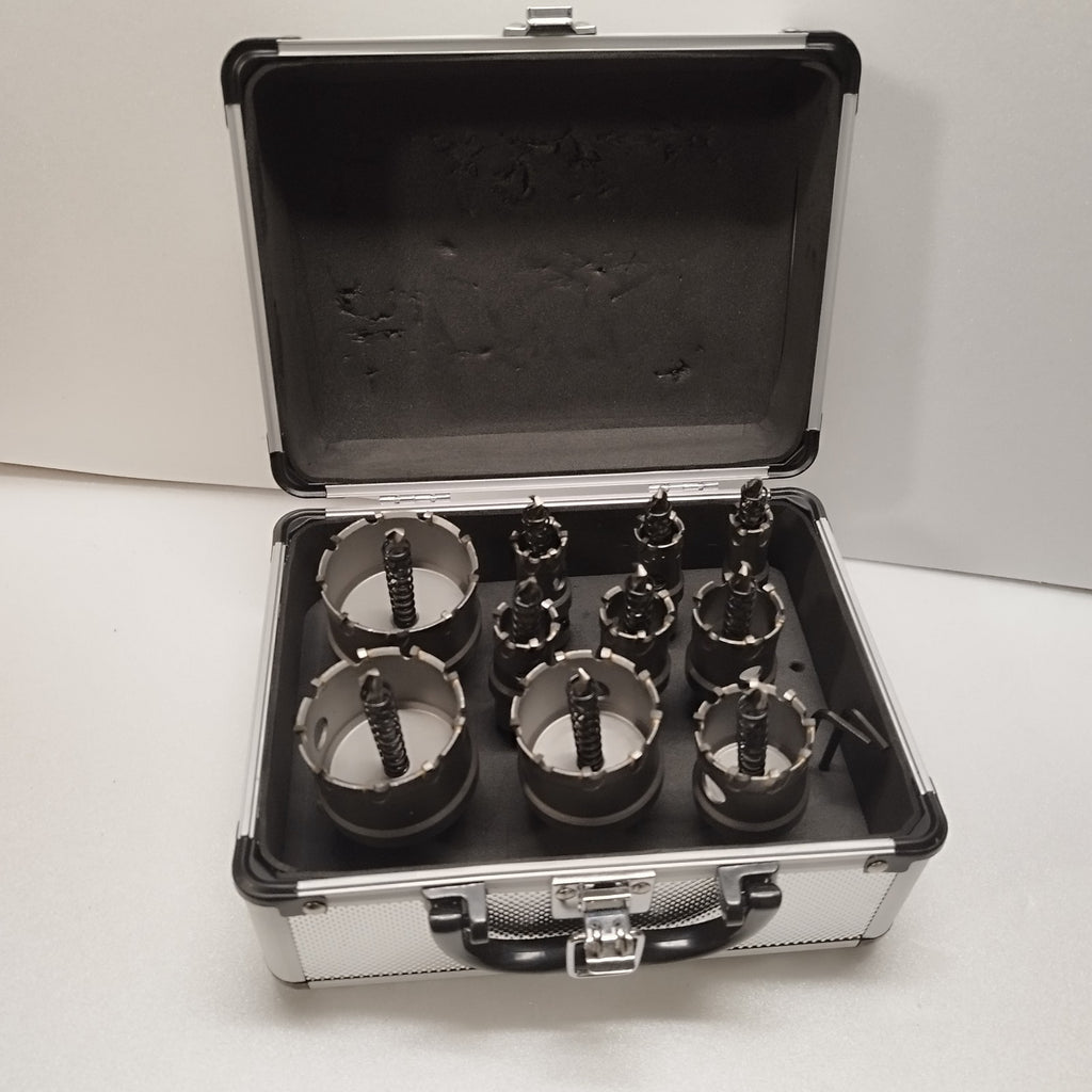 Lochsäge Hartmetall TCT Bohrkrone Kreisschneider für Edel - Stahl Set u. Einzeln