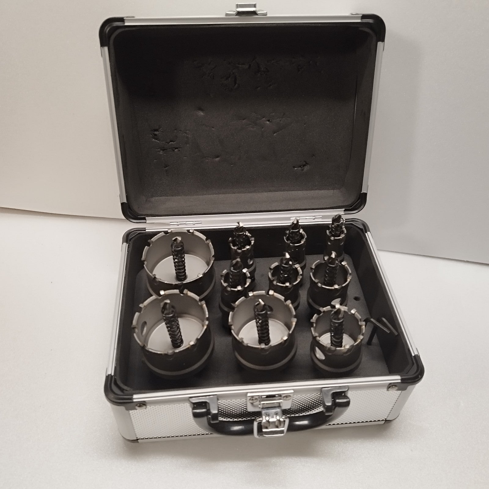 Lochsäge Hartmetall TCT Bohrkrone Kreisschneider für Edel - Stahl Set u. Einzeln