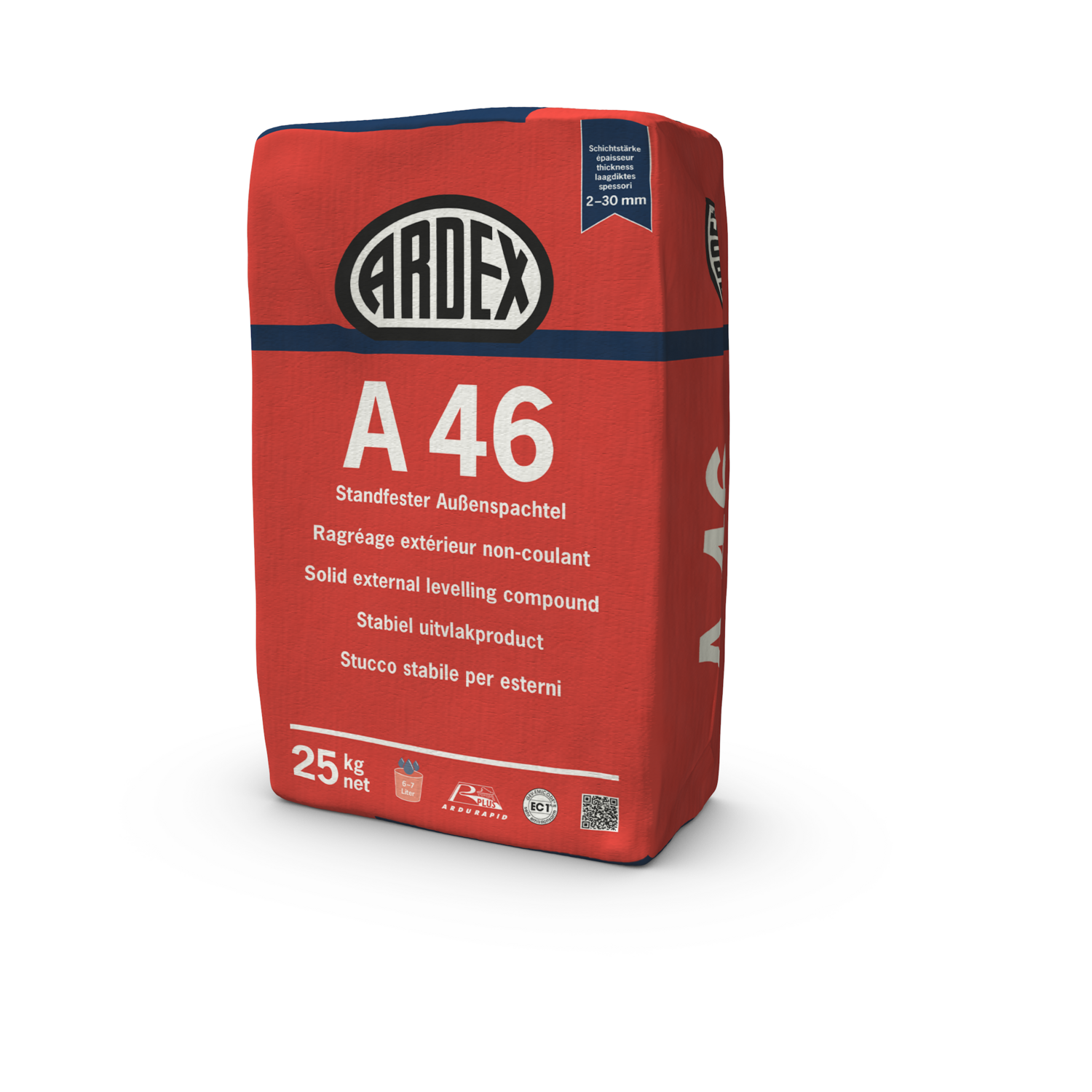 ARDEX K 55 S Schnellspachtelmasse mit REVOCEM, 1 - 20 mm, 25kg