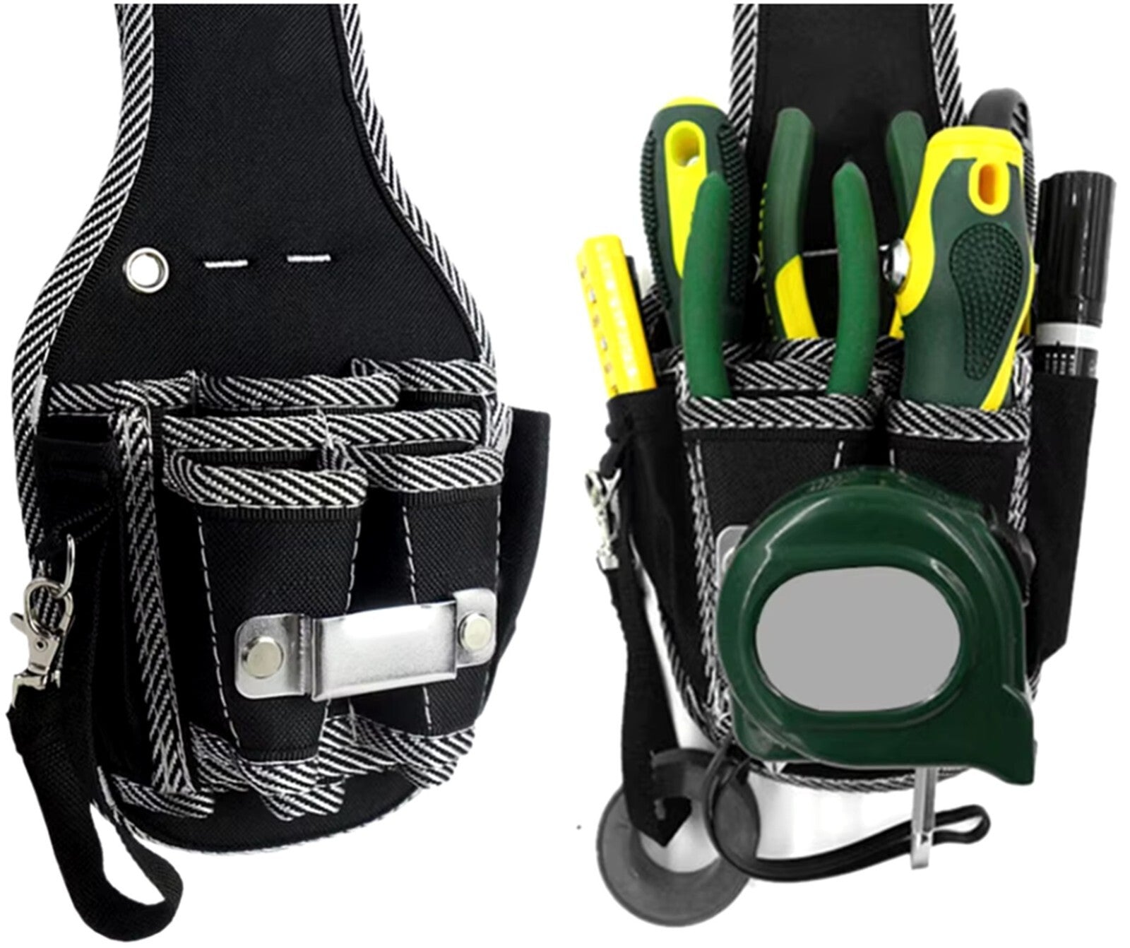 Werkzeugtasche Werkzeuggürtel Gürteltasche Handwerker Gürtel - Magnetarmband