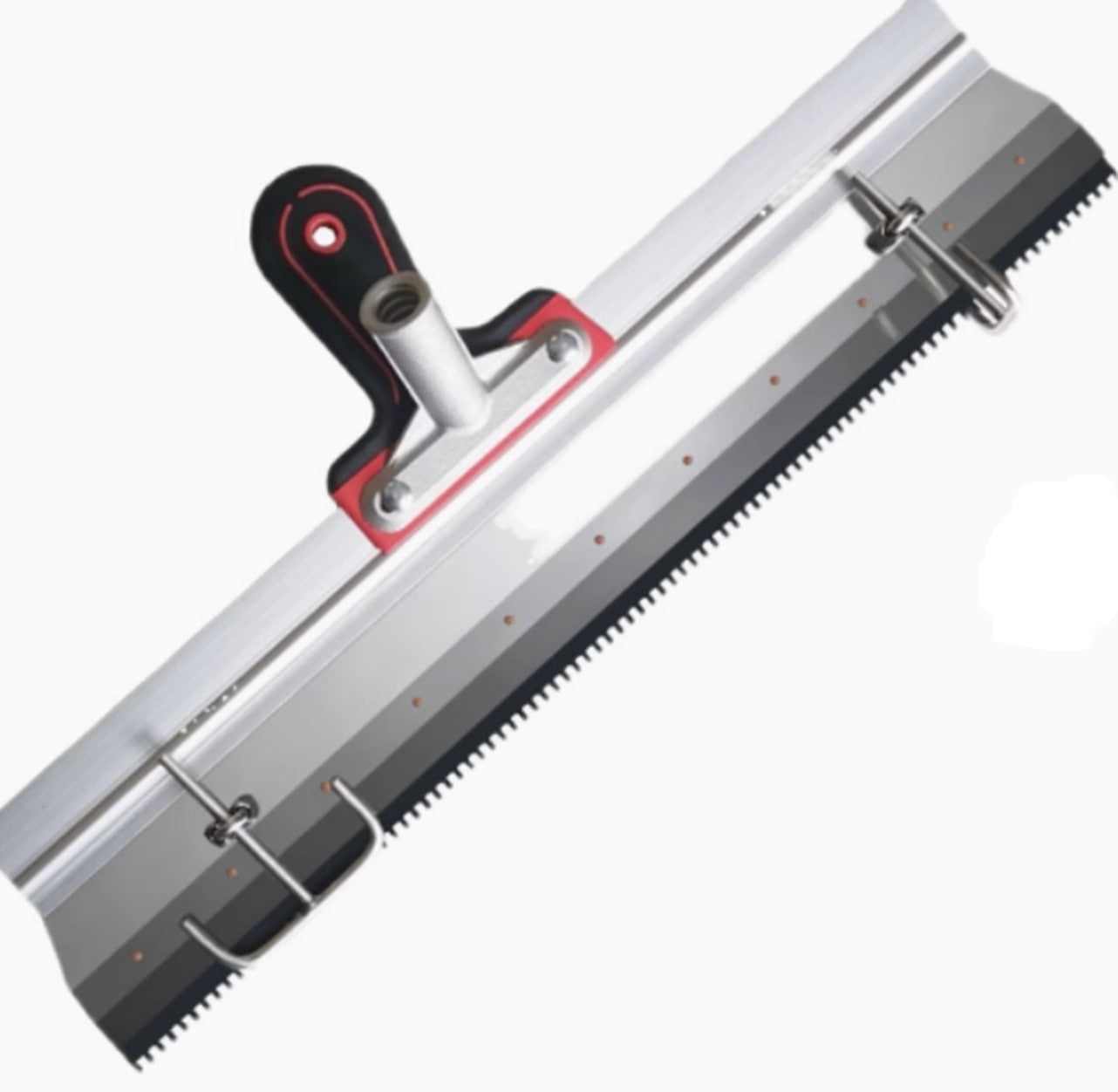 Großflächenrakel gezahnt 560mm Flächenrakel Flächenspachtel Stehrakel Rakel