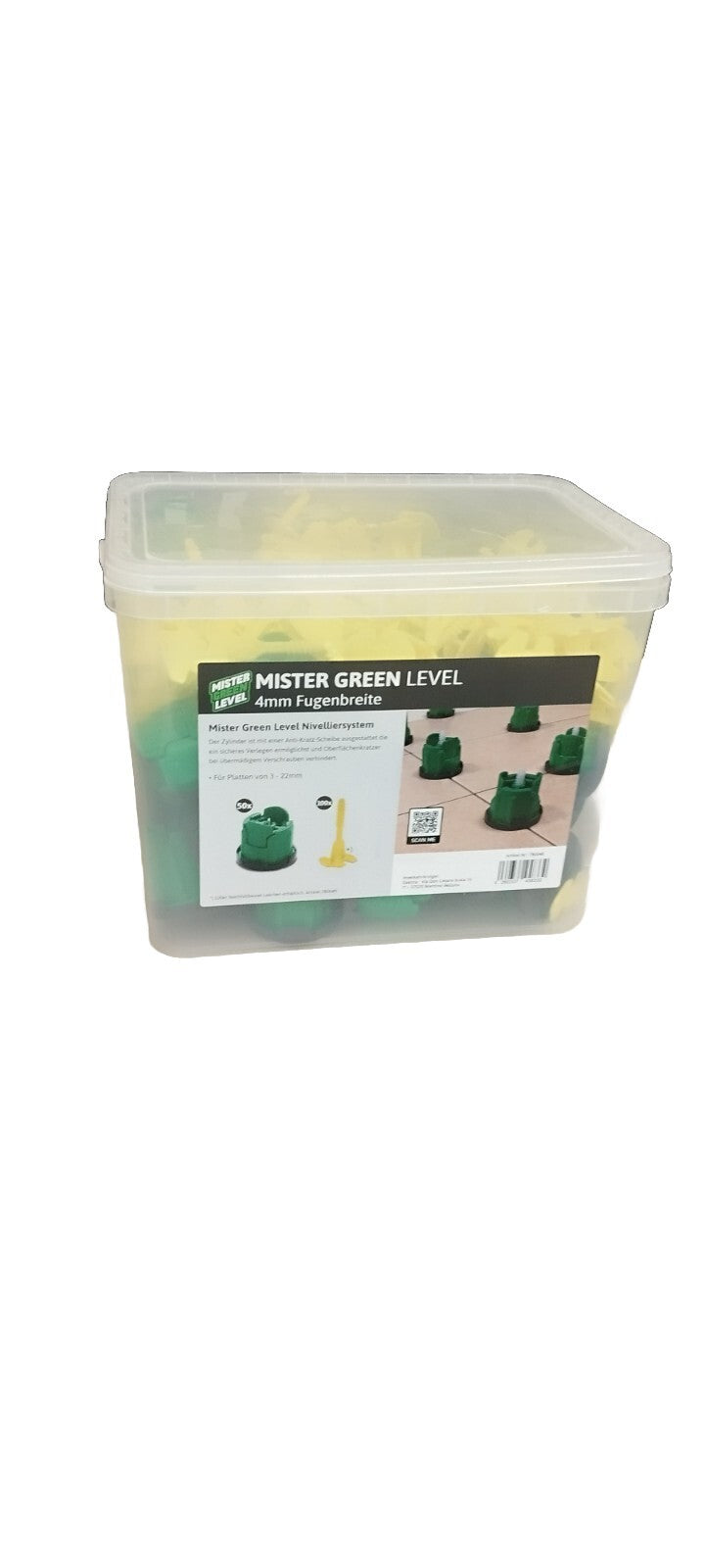 Nivelliersystem - Mister Green Level 4 mm Lasche