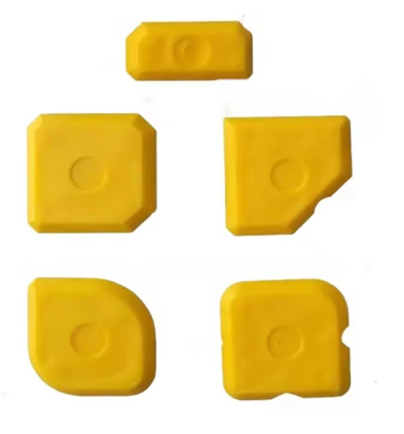 Fugenglätter Set Silikonspachtel Silikonglätter Silikon abzieher Abzieher 5-tlg