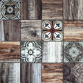 Mosaikfliese Vintage Retro Keramik Wandfliese Naturstein Fliesenspiegel 0,9 qm
