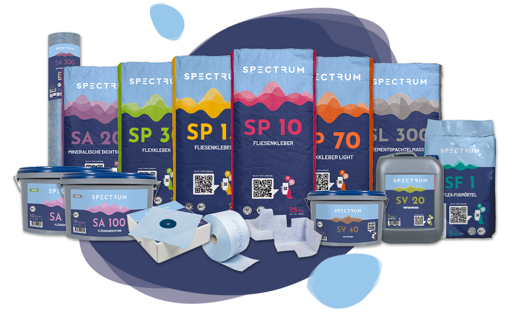 CODEX - Fliesenkleber Spectrum SP 30 C2TES1 -  25kg Faserverstärkter Flexkleber