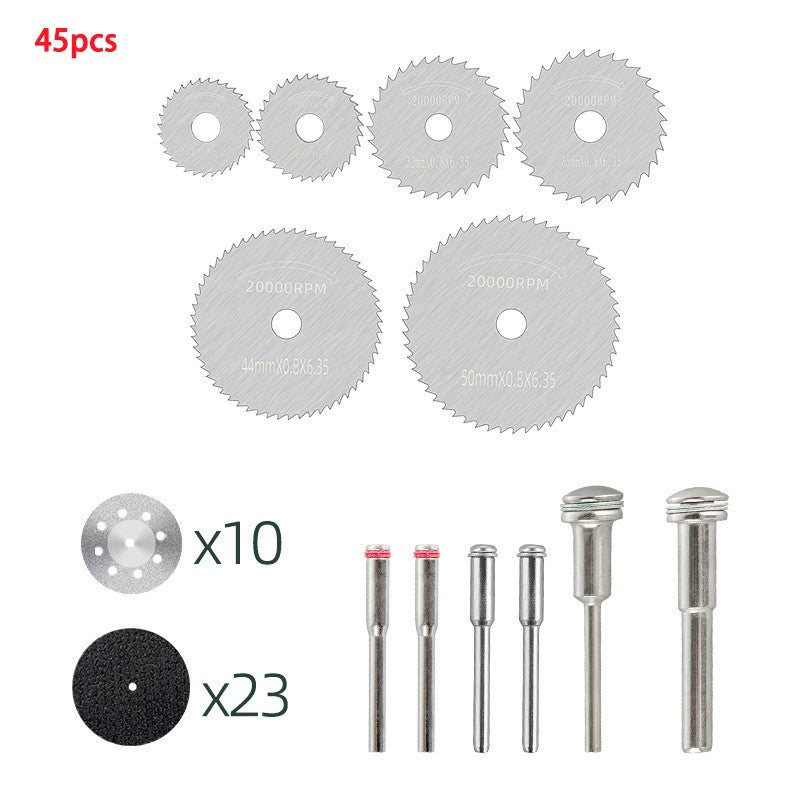 Kreissägeblatt Set 8-tlg für Holz Kunststoff Metall Hochgeschwindigkeitsstahl