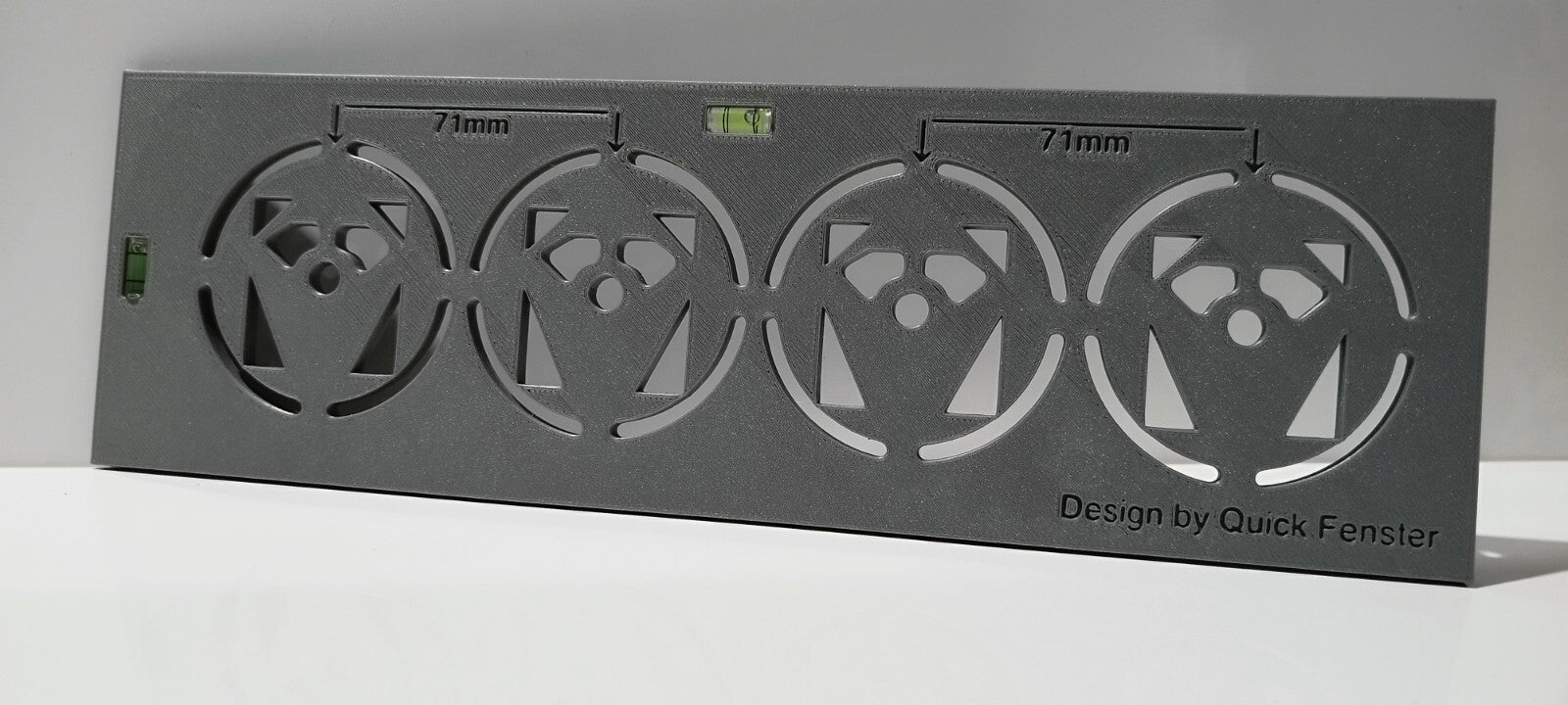 Bohrschablone für Wand-WC - Bohrschablone für Steckdose- Brausebatterie - Grohe