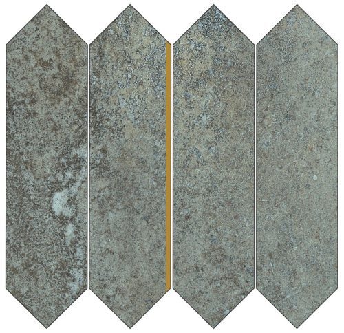 Ascot Mosaik URBANICA LOSANGA - Corten Emerald Iron Ash -  1 Paket 4 stück