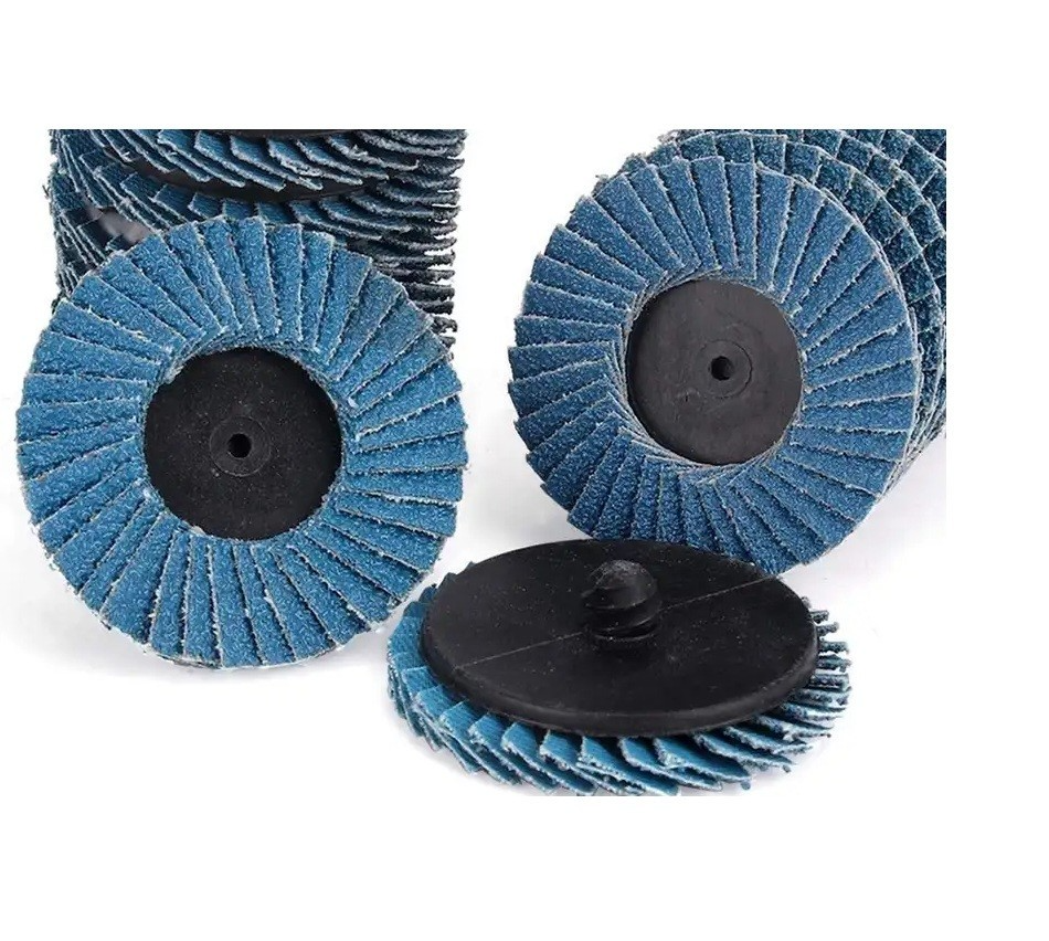 Mini Fächerscheibe Premium Profi-Qualität 2", 50 mm,Metall, Edelstahl -Zirkonium