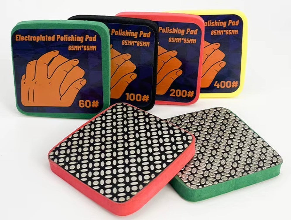 Diamant Handpad - Flexible Diamant-Handpads 60 / 100 / 200 / 400 Körnung