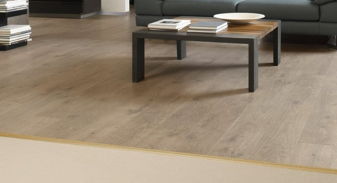 Übergangsprofil Bodenleiste Abschlussprofil Anpassungsprofil für Laminat - Vinyl