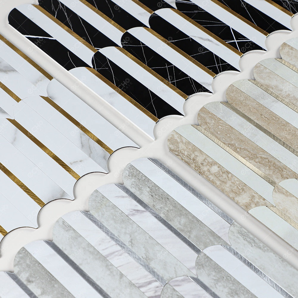 Metallic Mosaikfliesen