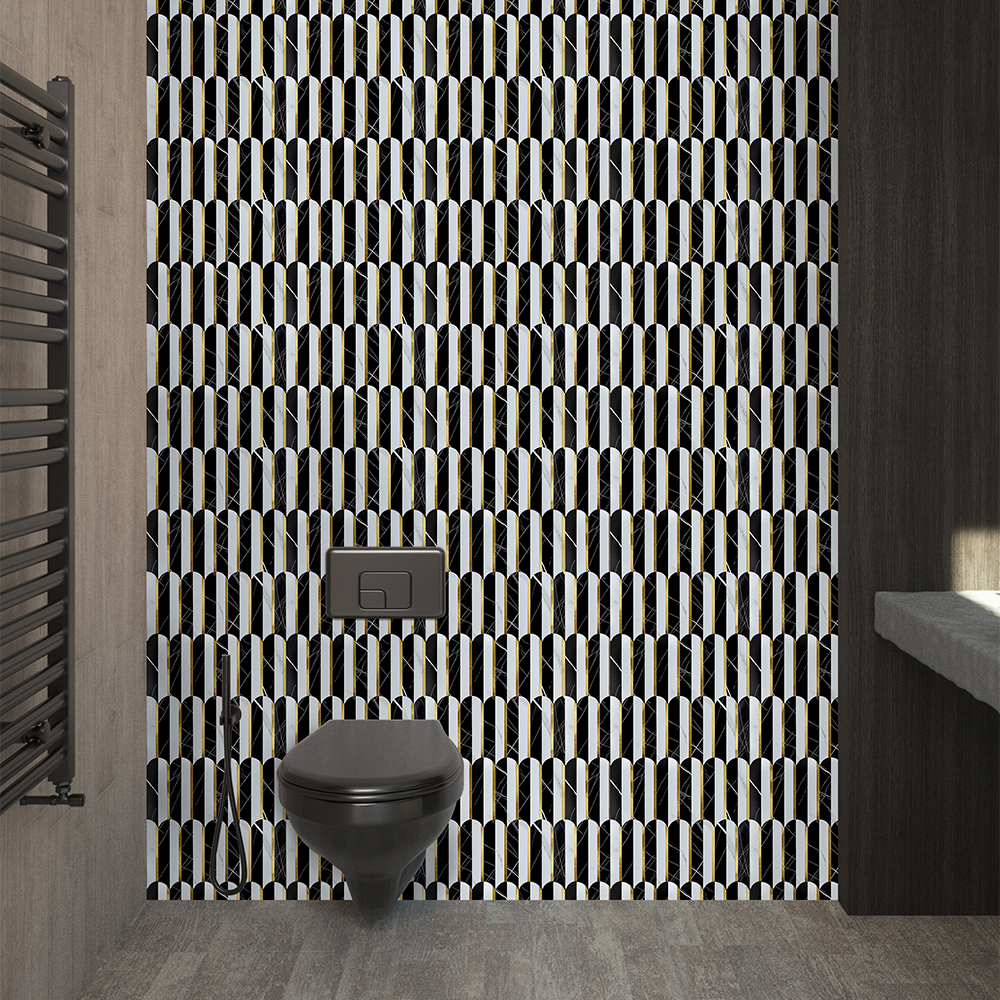 Metallic Mosaikfliesen