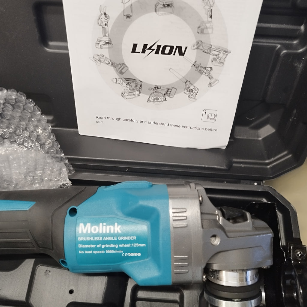 Akku Winkelschleifer 21 V - 125mm Bürstenloser Motor  - Für Makita